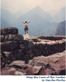 Naomi Lake at Macchu Picchu