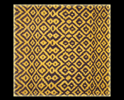 Ashaninka textile, representing the jaguar